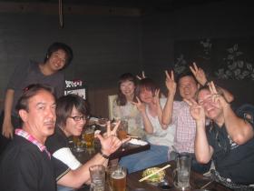 スタッフ同士の交流会の様子です。