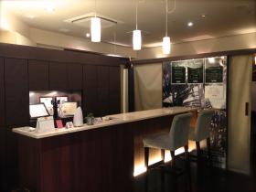 店舗内 カウンター